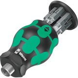 Wera Kraftform Kompakt Stubby Magazin juego de 4 puntas, Conjuntos de bits negro/Verde
