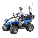 bruder 63010 vehículo de juguete, Automóvil de construcción azul/blanco, Modelo a escala de coche todoterreno, 4 año(s), Acrilonitrilo butadieno estireno (ABS), Multicolor