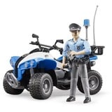 bruder 63010 vehículo de juguete, Automóvil de construcción azul/blanco, Modelo a escala de coche todoterreno, 4 año(s), Acrilonitrilo butadieno estireno (ABS), Multicolor