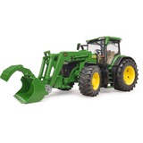 bruder John Deere 7R 350 con cargador frontal, Automóvil de construcción verde
