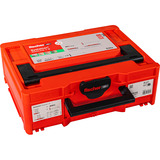 fischer DuoLine + tornillo Systainer M137, Pasador gris claro/Rojo