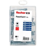 fischer Meisterbox PowerFast II cabeza avellanada TG TX, Juego de tornillos 