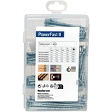 fischer Meisterbox PowerFast II cabeza avellanada TG TX, Juego de tornillos 
