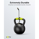 goobay Cable Toslink Plus negro/Plateado