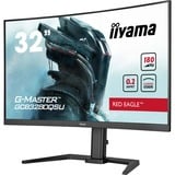 iiyama G-MASTER GCB3280QSU-B2 pantalla para PC 80 cm (31.5") 2560 x 1440 Pixeles Dual QHD LED Negro, Monitor de gaming negro (mate), 80 cm (31.5"), 2560 x 1440 Pixeles, Dual QHD, LED, 0,2 ms, Negro