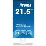 iiyama ProLite XUB2292HSU-W6 pantalla para PC 54,6 cm (21.5") 1920 x 1080 Pixeles Full HD LED Blanco, Monitor LED blanco (mate), 54,6 cm (21.5"), 1920 x 1080 Pixeles, Full HD, LED, 0,4 ms, Blanco