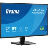 iiyama X2792HSU-B1, Monitor LED negro (mate)
