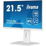 iiyama XUB2292HSU-W6, Monitor LED blanco (mate)