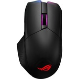 ASUS ROG Chakram ratón mano derecha RF Wireless + Bluetooth + USB Type-A Óptico 16000 DPI, Ratones para gaming negro, mano derecha, Óptico, RF Wireless + Bluetooth + USB Type-A, 16000 DPI, Negro