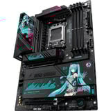 ASUS ROG STRIX X870E-H GAMING HATSUNE MIKU EDITION, Placa base negro