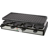 Bomann RG 6039 CB, Raclette negro/Acero fino