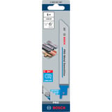 Bosch 2 608 657 407 hoja de sierra de calar, de sierra de marquetería y de sierra recíproca Hoja para sierra recíproca Bimetálico 5 pieza(s) Hoja para sierra recíproca, Pipa, Perfil, Chapa metálica (de mediano espesor), Bimetálico, 1,8 mm, 2,6 mm, 1,25 mm