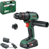 Bosch Atornillador percutor inalámbrico AdvancedImpact 18V-80 QuickSnap, Taladro/destornillador verde