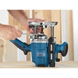 Bosch GOF 1250 CE Negro, Azul 24000 RPM 1250 W, Fresadora azul, Negro, Azul, 24000 RPM, 6, 8 (5/16"), 10000 RPM, 6 cm, 5,5 m/s²