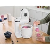 Bosch MUZS2EB máquina para helados 0,55 L Blanco, Heladera blanco, 0,55 L, 30 min, 1 senos, Blanco, 180 mm, 180 mm