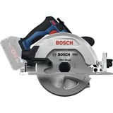 Bosch Sierra circular inalámbrica GKS 18V-68-2 Professional solo, 18 Voltios azul/Negro