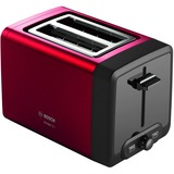 Bosch TAT4P424DE tostadora 2 rebanada(s) 970 W Negro, Rojo rojo/Negro, 2 rebanada(s), Negro, Rojo, Nivel, Giratorio, 970 W, 220 - 240 V, 50/60 Hz