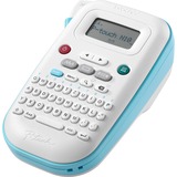 Brother PT-N10 impresora de etiquetas Transferencia térmica Color 180 x 180 DPI 9 mm/s, Rotulador blanco/Celeste, Transferencia térmica, 180 x 180 DPI, 9 mm/s, Color, Azul, Blanco