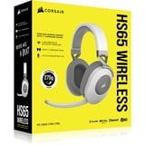 Corsair HS65 Wireless, Auriculares para gaming blanco