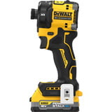 DEWALT Atornillador de impacto hidráulico a batería DCF870E2T, 1/4", 18 Voltios, Tornillo de percusión amarillo/Negro