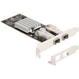 DeLOCK PCI Express x1 a 2 x ranura SFP Gigabit LAN i350, Adaptador de red 