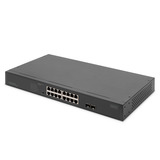Digitus 16 puertos Gigabit, Interruptor/Conmutador 