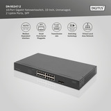 Digitus 16 puertos Gigabit, Interruptor/Conmutador 