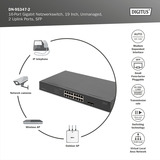 Digitus 16 puertos Gigabit, Interruptor/Conmutador 