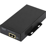 Digitus Inyector Gigabit Ethernet PoE++ 802.3at, 95 W, Inyector PoE negro
