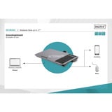 Digitus Mesa para portátil / estación de trabajo, hasta 17" gris