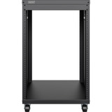 Digitus Rack de equipo universal de 19 pulgadas con ruedas, Rack, caja de servidor negro