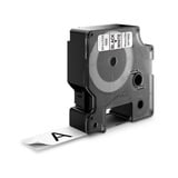 Dymo D1 ORIGINAL Cinta de escritura, negro sobre blanco, 19mm x 3,5m 