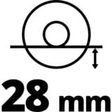 EINHELL Power X-Change Amoladora Angular a Batería TC-AG 18/115 Li Kit, 18Volt rojo/Negro