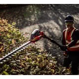 EINHELL Tijera telescópica profesional para setos a batería GP-HH 18/50 Li T BL-Solo, 18Volt, Cortasetos rojo/Negro