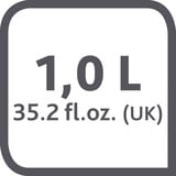 Emsa 505719 jarra, cántaro y botella Turquesa, Jarra termo turquesa/Transparente, Turquesa, 12 h, 24 h, Alemania, 145 mm, 178 mm