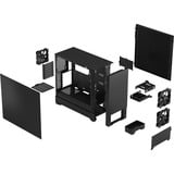 Fractal Design Pop Silent Torre Negro, Cajas de torre negro, Torre, PC, Negro, ATX, micro ATX, Mini-ITX, Acero, 17 cm