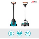 GARDENA HandyMower Cortacésped manual Batería Negro, Azul, Naranja gris/Turquesa, Cortacésped manual, 50 m², 2,2 cm, 3 cm, 5 cm, Cuchillas giratorias