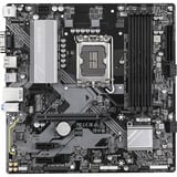 GIGABYTE B760M D3HP, Placa base negro/Gris