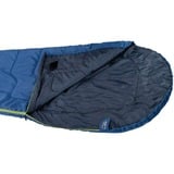 High Peak Saco de dormir Easy Travel azul/Azul oscuro