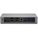 Kensington Replicador de puertos híbrido 4K dual Thunderbolt™ 3 y USB-C SD5600T con 96 W de PD: Windows/macOS, Estación de acoplamiento gris, USB Tipo C, Gris