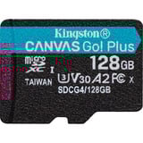 Kingston SDCG4/128GBSP, Tarjeta de memoria negro
