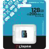 Kingston SDCG4/128GBSP, Tarjeta de memoria negro