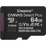 Kingston SDCS3/64GBSP, Tarjeta de memoria negro
