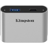 Kingston WFS-USB, Estación de acoplamiento plateado/Negro