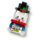 LEGO Muñecos de nieve decorativos de temporada, Juegos de construcción Juego de construcción, 6 año(s), Plástico, 168 pieza(s), 198 g