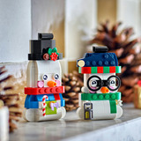 LEGO Muñecos de nieve decorativos de temporada, Juegos de construcción Juego de construcción, 6 año(s), Plástico, 168 pieza(s), 198 g