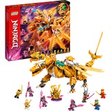 LEGO NINJAGO 71774 Ultradragón Dorado de Lloyd, Juguete de Acción, Juegos de construcción Juguete de Acción, Juego de construcción, 9 año(s), Plástico, 989 pieza(s), 1,47 kg