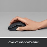 Logitech M220 Silent ratón Ambidextro RF inalámbrico Óptico 1000 DPI rojo, Ambidextro, Óptico, RF inalámbrico, 1000 DPI, Negro, Rojo