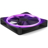 NZXT F140 RGB Carcasa del ordenador Ventilador 14 cm Negro 1 pieza(s) negro, Ventilador, 14 cm, 500 RPM, 1800 RPM, 32,5 dB, 24,85 cfm