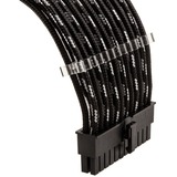 Phanteks PH-CB-CMBO_SSV, Cable alargador negro/Plateado